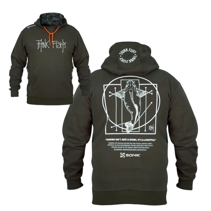 Hoodie Sonik By Think Fishy Art