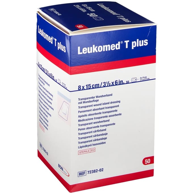Leukomed T Plus Verband Steriel 8x15cm 7238202 50