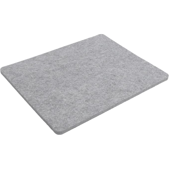 Wollen Strijkmat Hittebestendig Pure Wol Perskussen Draagbare Strijkdeken voor DIY Quilten gray