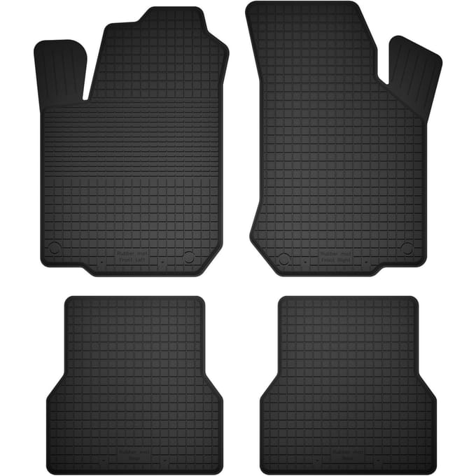 Wielganizator BasicProtect - Rubberen Automatten - Volkswagen Polo III - Anti-slip - Weerbestendig
