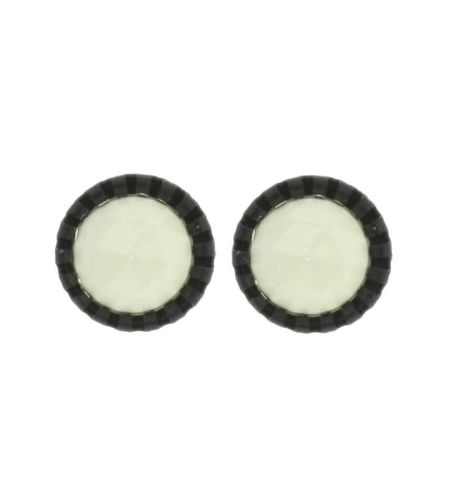Behave - Oorstekers - Rond 1,3 cm - Wit