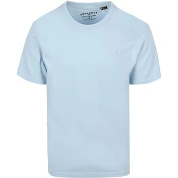 Superdry Tee Essentials Relaxed Lichtblauw - Maat M - Heren