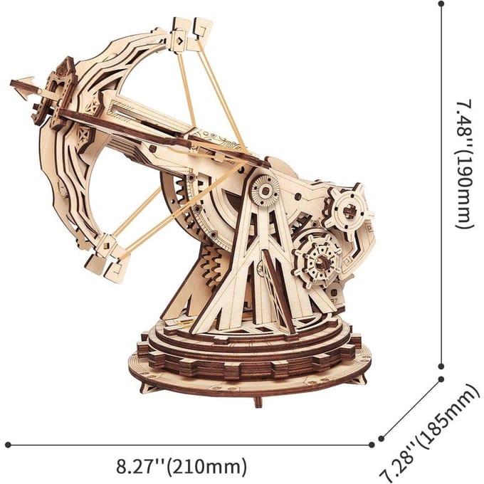 ROKR Belegering Zware Ballista 3D Houten Puzzel KW401