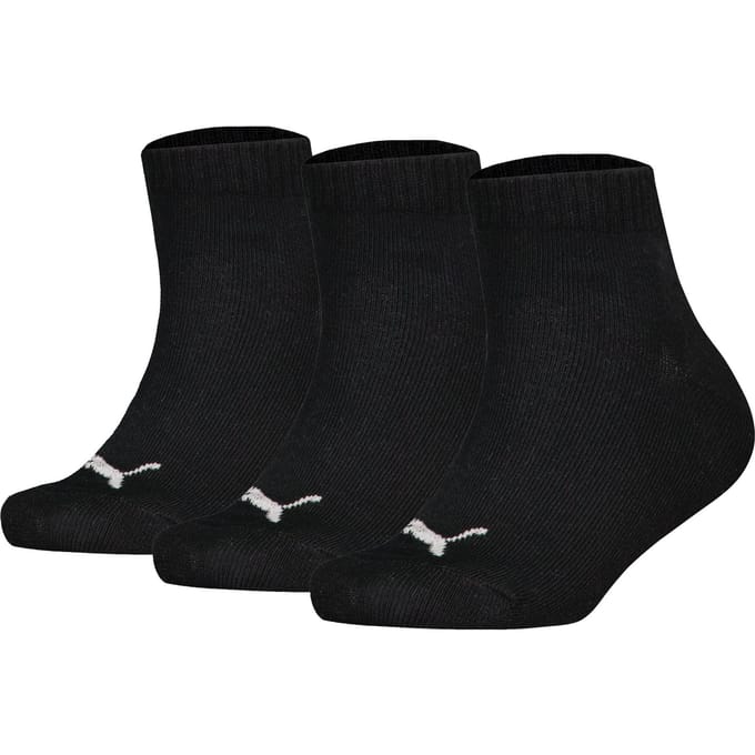 PUMA puma kids plain quarter 3p zwart 701233224-200