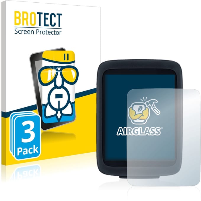 Screenprotector 3 Stuks voor Sigma BC 8.0 WL Beschermglas transparant