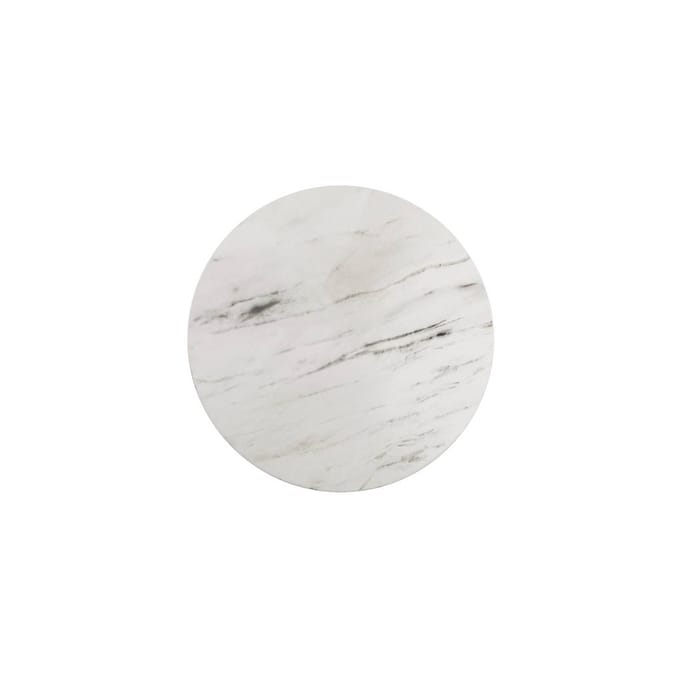 Maytoni LED wandlamp BASIC TEXTURE, wit, Ø 15 cm, marmer, CCT