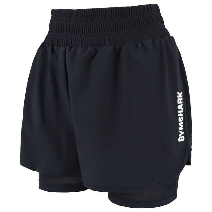 Gymshark Elevate Dames Zwart Korte Broek