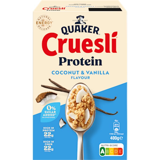 Cruesli proteine coconut&van