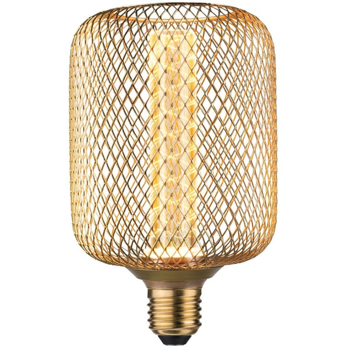 Paulmann 29085 LED-lamp E27 Cilinder Spiral 4.2 W Goud (Ø x h) 100 mm x 162 mm 1 stuk(s)