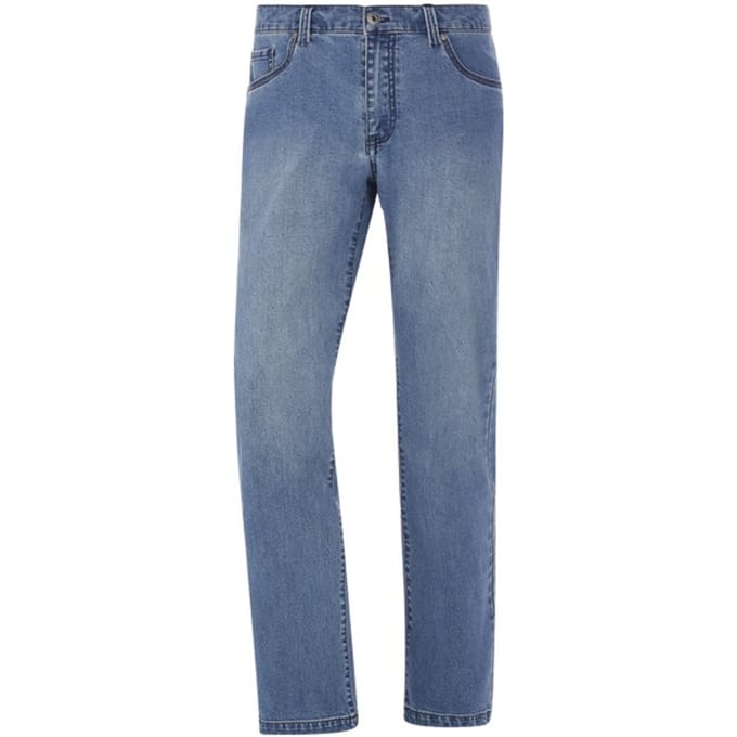 Jan Vanderstorm herren Jeans Met Lage Taille - 72 - lichtblauw - Plus Size