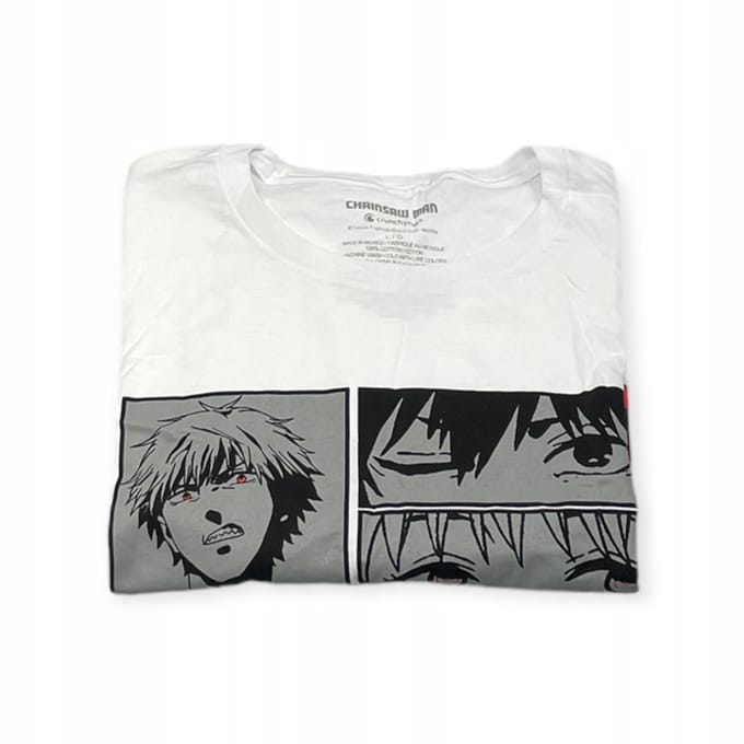 Koszulka t-shirt męski Spencer's Chainsaw Man M gray