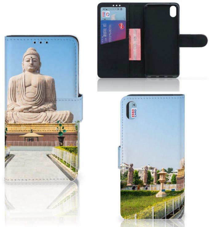 Xiaomi Redmi 7A Flip Cover Boeddha