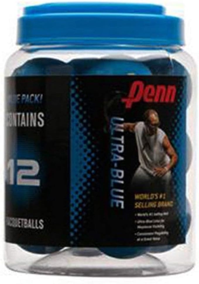 Set van 12 Racquetballen - Geschikt voor Competitie en Training