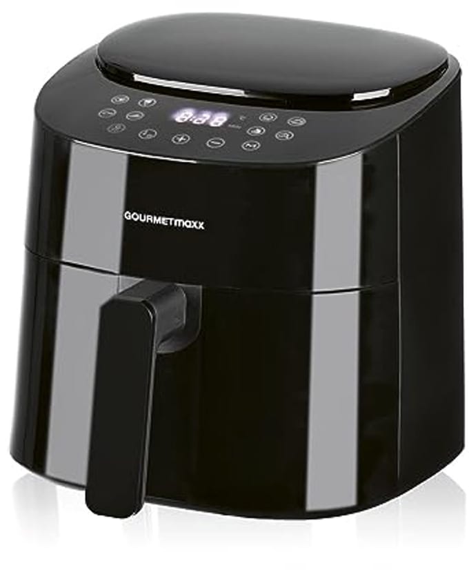 Heteluchtfriteuse 4,5L - 1400W met 8 Kookprogramma's voor Gezonde Bereidingen