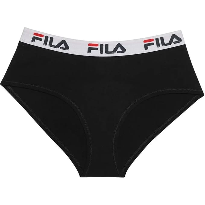 Fila - Dames - Woman culotte elastic with logo   - Zwart - L
