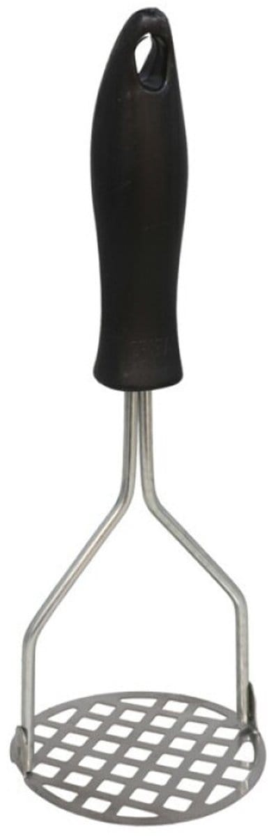 Gerimport Aardappelstamper/pureestamper - kunststof/metaal - keuken gerei - 23 cm