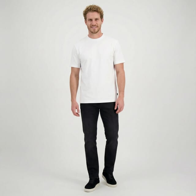 Cars Lugano heren soft denim regular-fit jeans black used