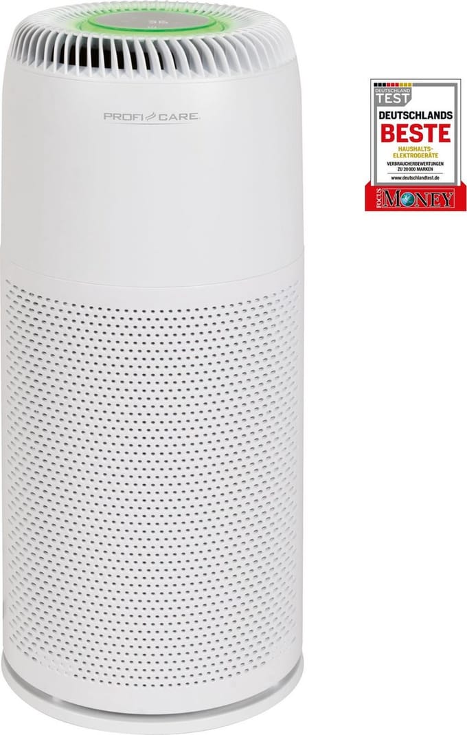 ProfiCare PC-LR 3083 - Luchtreiniger 60 m² -  Wit