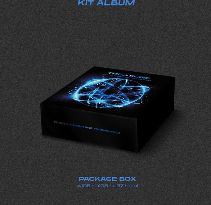 TREASURE - 1e Album [The First Step : TREASURE EFFECT] KiT ver. black