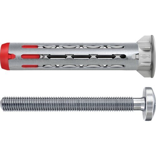fischer hollewandplug DuoHM 6×55 S PH TX - universele hollewandplug met torx bolkopschroef - 25 stuks