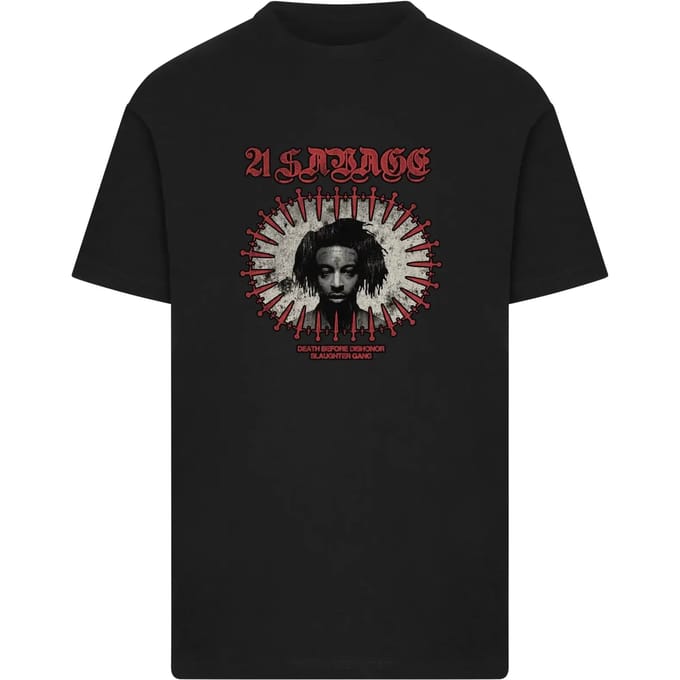 T-shirt Merchcode 21 Savage Before Dishonor