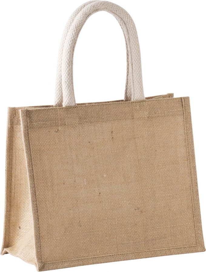 Kimood Shopper van jutecanvas - middelgroot model KI0273 - Natural - One size