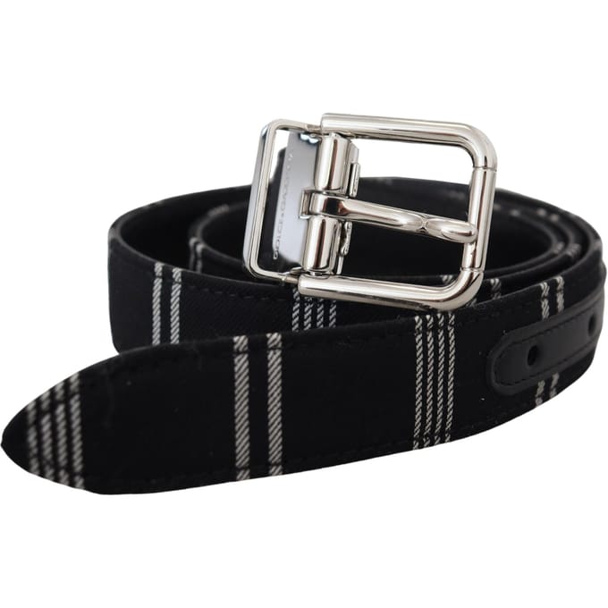 Gestreepte stoffen riem