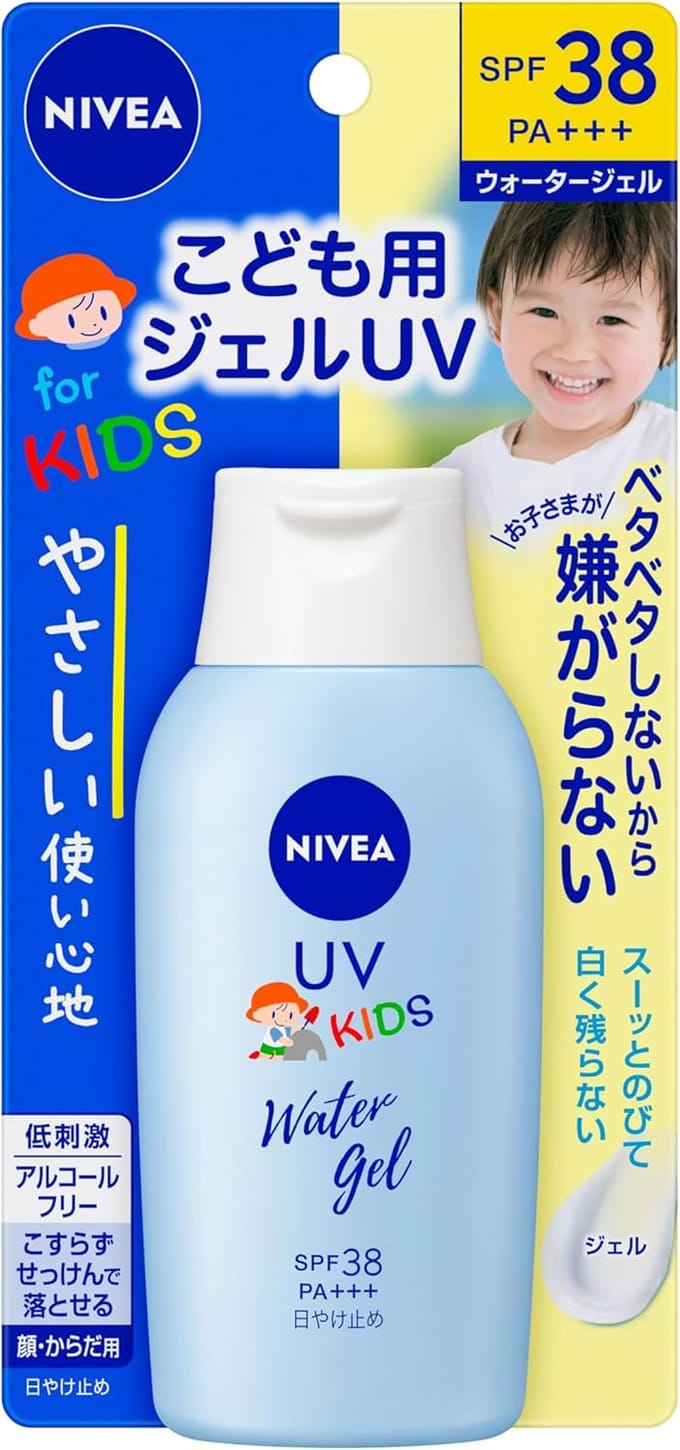 Nivea Japan - UV Kids Water Gel SPF 38 PA+++ 120g