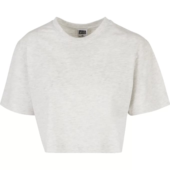 Urban Classics - Short Oversized Crop top - 3XL - Grijs