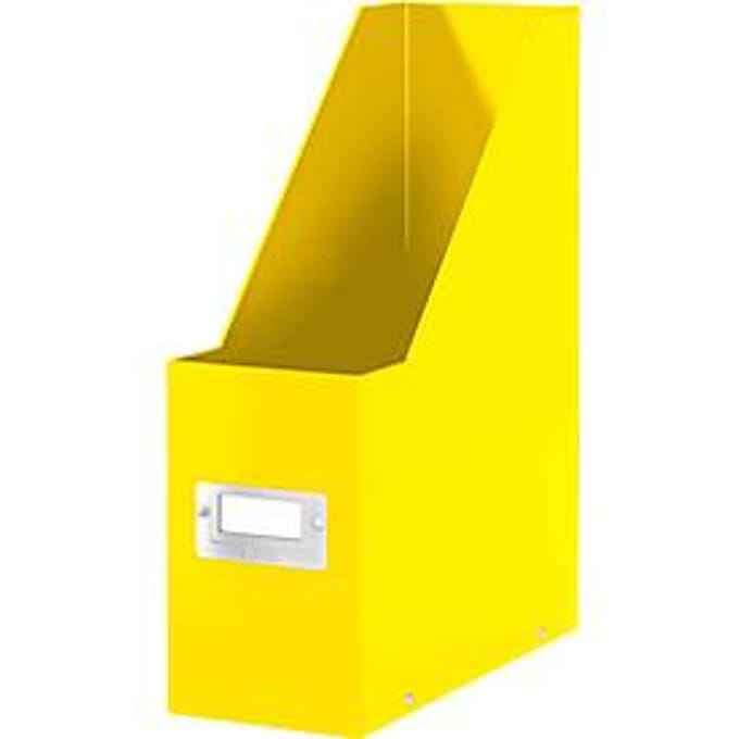 Leitz Click & Store WOW Tijdschriftencassette Geel