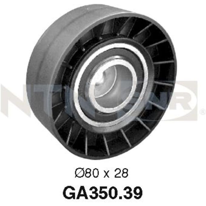 Rondsel/geleiderpoelie, V-riem SNR GA350.39