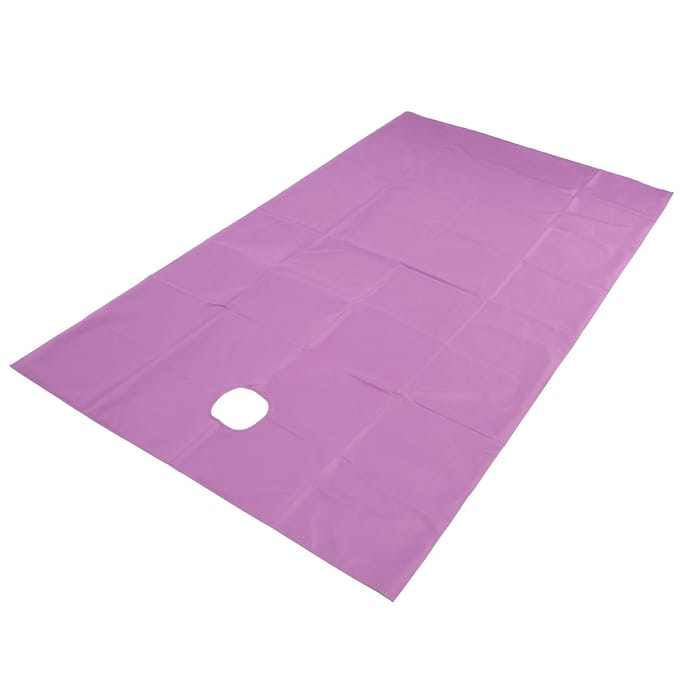 Ademend Waterdicht Polyestervezel Bedlaken Massage Bedekking voor Schoonheidssalon 200x115cmPaars paars
