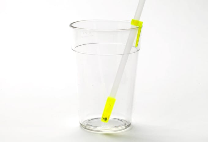 One Way rietjes met terugloop beveiliging : Set van 1 keer het grote formaat (26 cm) en kleine formaat (18 cm)