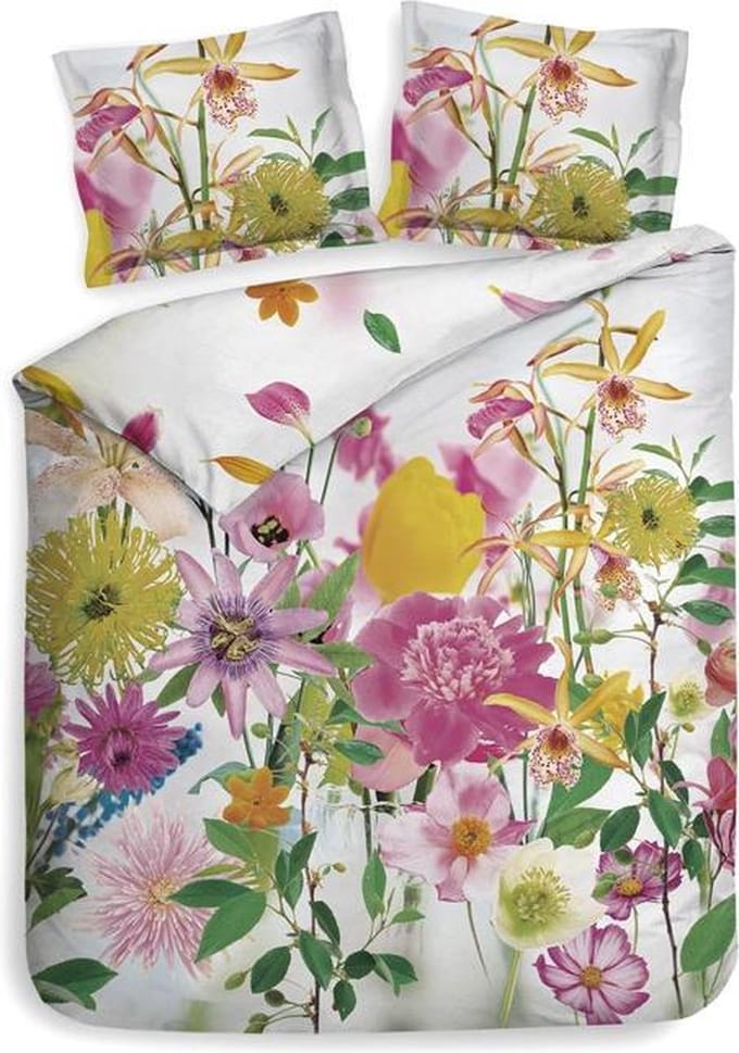 Heckett & Lane Thea Dekbedovertrek - Litsjumeaux XL - 260x200/220 cm - Multi