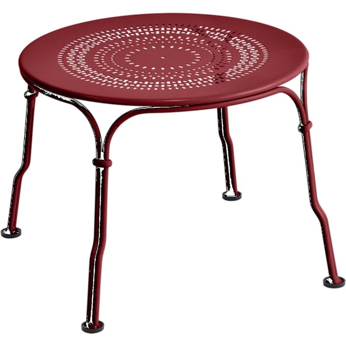 Fermob 1900 bijzettafel laag - 43 chili