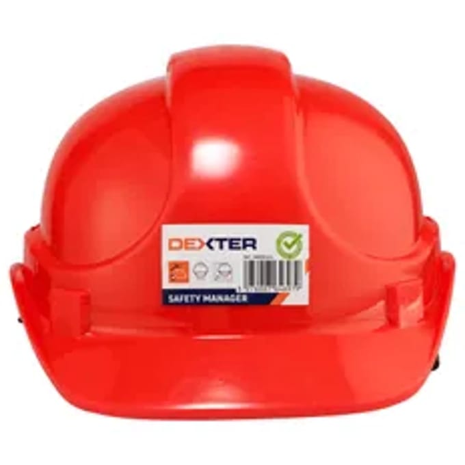 Dexter Veiligheidshelm - Rood - Eén Maat - En 397
