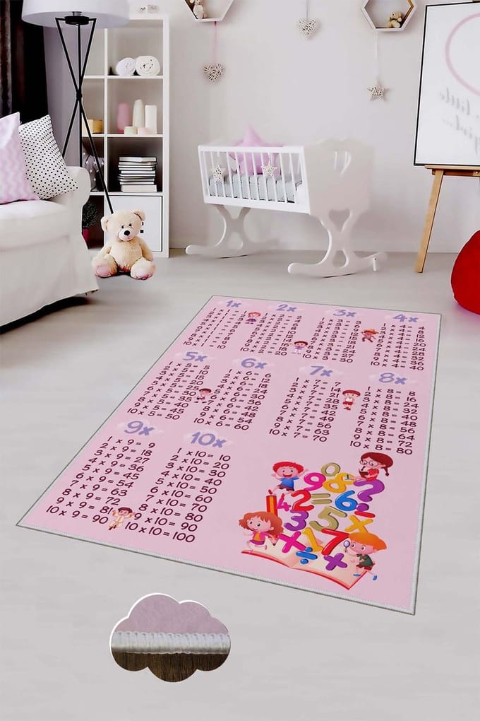 Asir - Tapijt - 60 x 100 cm - Veelkleurig