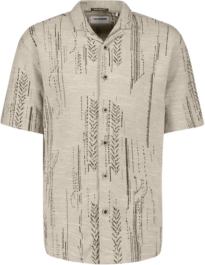 No Excess Shirt short sleeve jacquard fancy kit