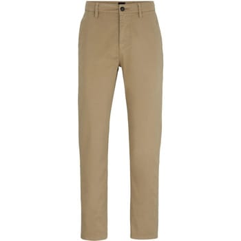 BOSS Satin Chino Beige - Maat W 36 - L 32 - Heren
