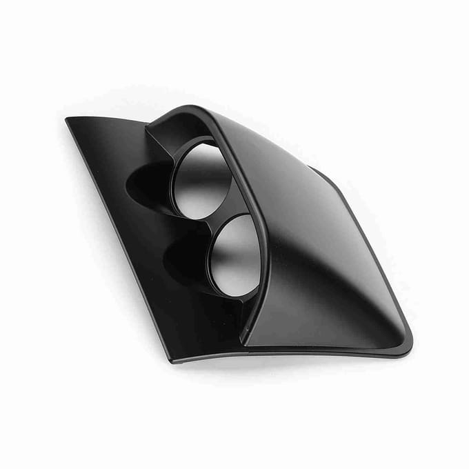 2in Dashboard Meter Pod Dubbel Gat Auto Meter Montage Houder Beugel Universeel Auto AccessoireZwart black