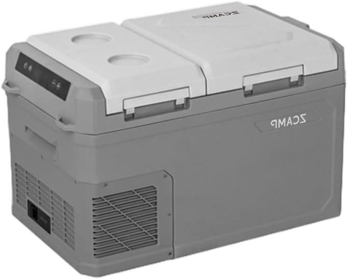 Compressor Koelbox - Vriesbox Elektrisch - Auto Kamperen - Dubbele Temperatuur - 24 Liter - Zwart