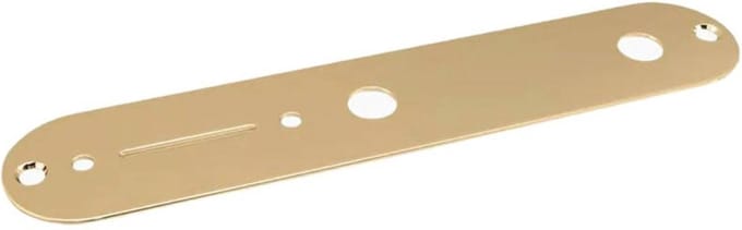 Allparts AP0650002 Gouden Control Plate voor Telecaster