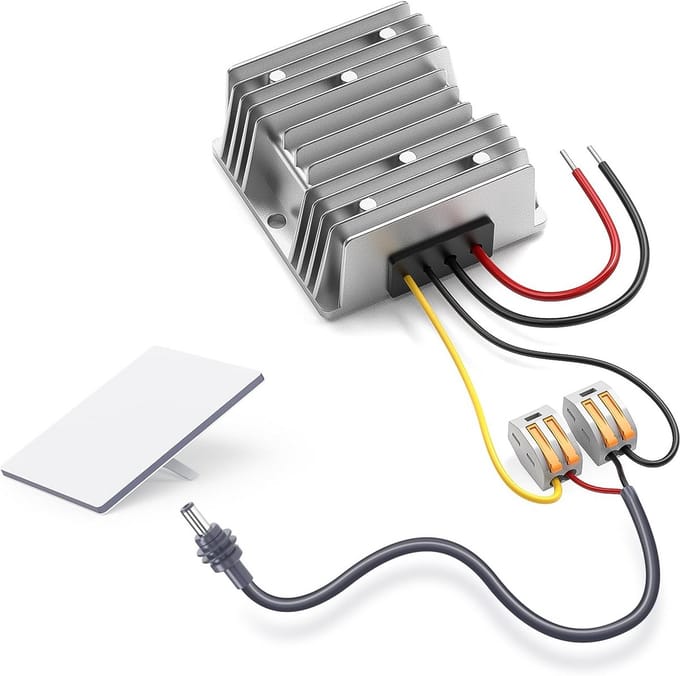 12V naar 48V DC-DC Boost Converter 144W voor Starlink Mini Schotel - IP67 Waterdichte Kabel