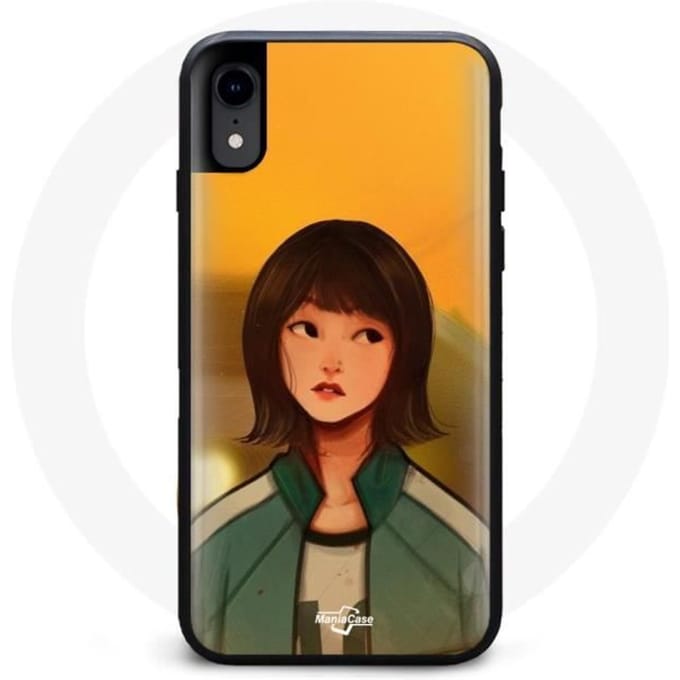 Coque - Squid Game - Iphone XS - Souple - Noir - Mixte