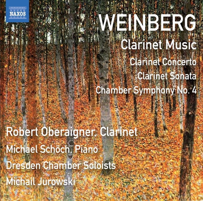 Robert Oberaigner, Michael Schöch, Dresden Chamber Soloists, Michail Jurowski - Weinberg: Clarinet Music (CD)