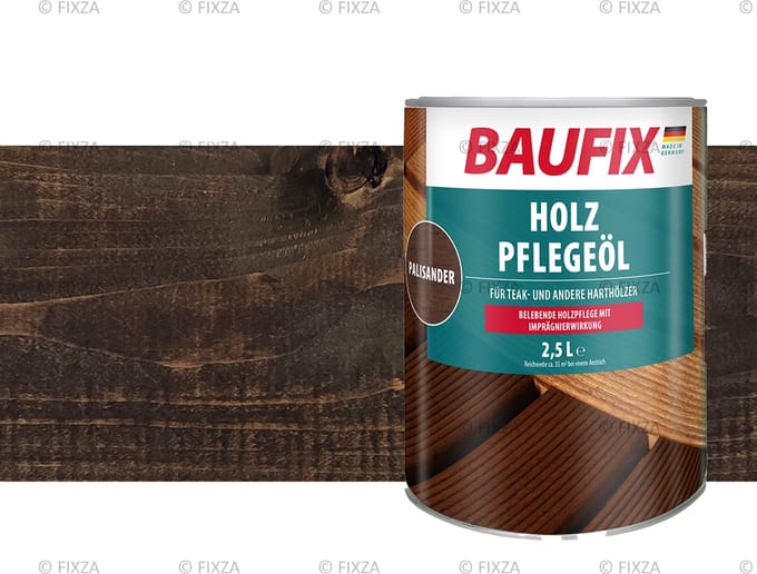 BAUFIX Houtverzorgingsolie 2,5 liter (Palissander satijnen afwerking)