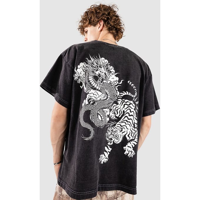Ninth Hall Fated Rivalry Boxy T-Shirt zwart