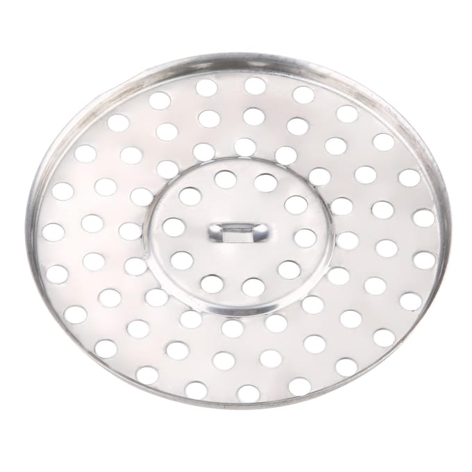 Drain de sol de douche rond en acier inoxydable, 8.5cm de diamètre, ravin de Drainage de sol de balcon white