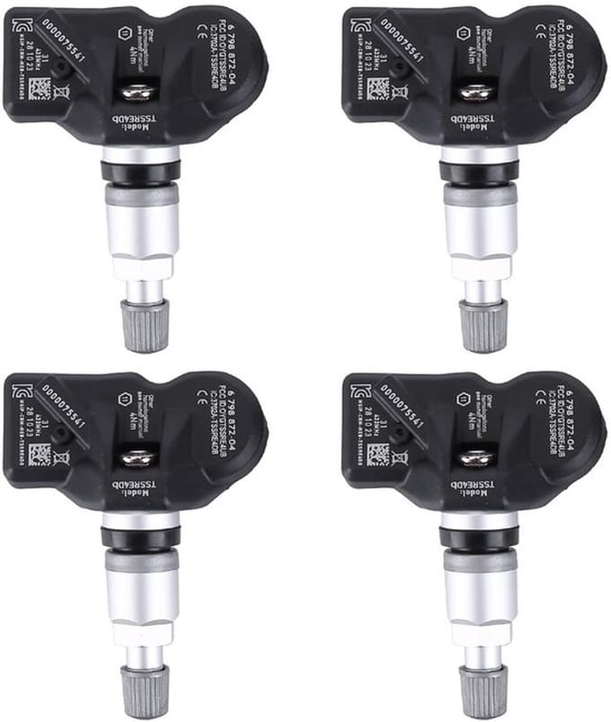Allecto - Tyre Pressure Sensor - kwaliteit - 4 stuks - Voor B-M-W