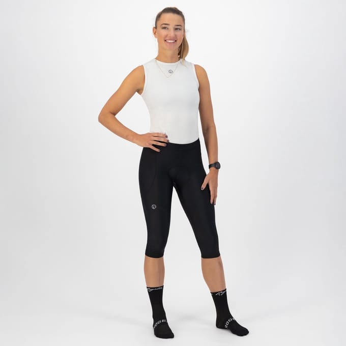 Rogelli Core Dames Driekwart Fietsbroek - Zwart